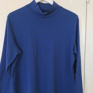 Talbots Woman size 2X mock-turtleneck knit shirt